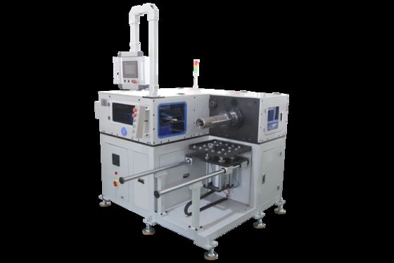 Automatic Stator Lacing Machine with Servo Motor Control and Horizontal Movable Fixture for Efficient Stator Loading